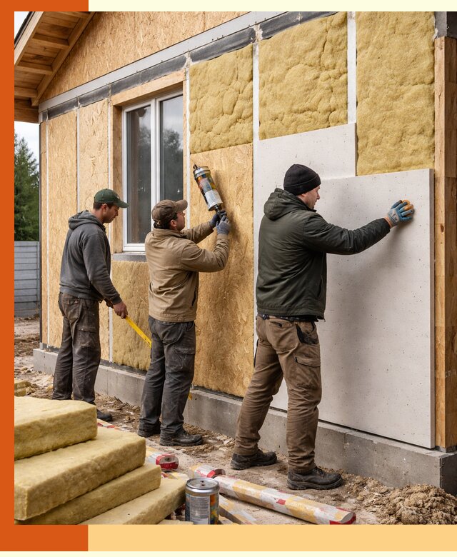 Профессиональное утепление дома из SIP-панелей в Ханты-Мансийске