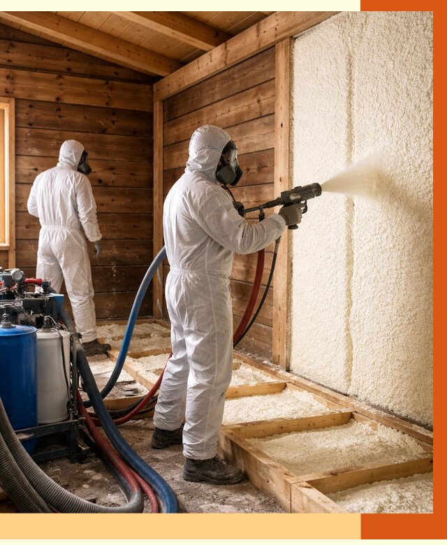 Утепление бани ппу в Ханты-Мансийске под ключ от 4288 руб./м2 | ТепломастерХнт - напыление и монтаж ппу