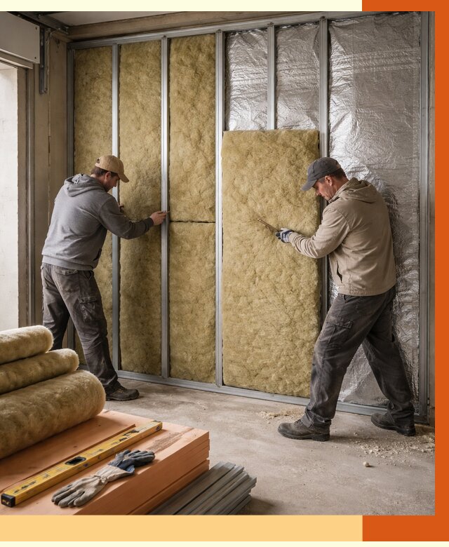 Утепление гаража изнутри в Ханты-Мансийске от 7657 руб/м2 — работы и цена | ТепломастерХнт