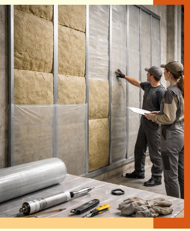 Утепление склада химсырья в Ханты-Мансийске от 4594 руб. под ключ | ТепломастерХнт