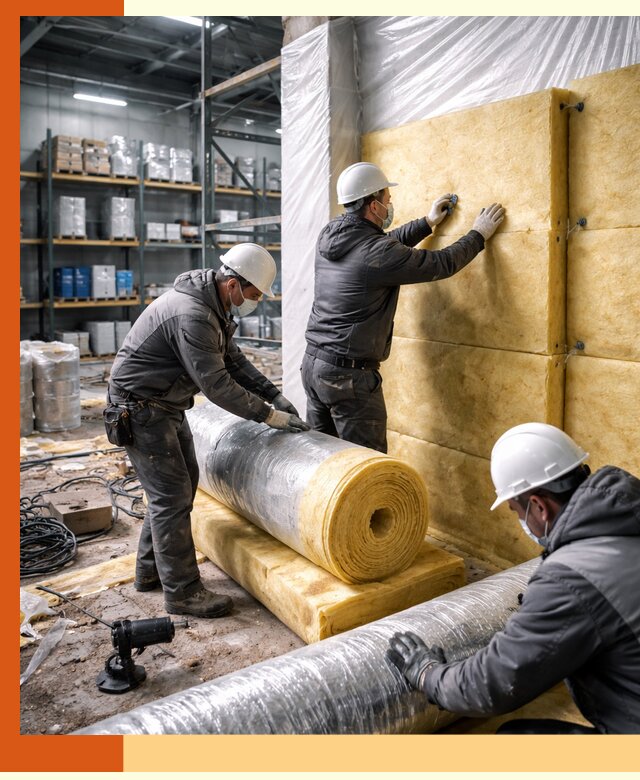 Утепление склада химсырья в Ханты-Мансийске: безопасная и эффективная изоляция