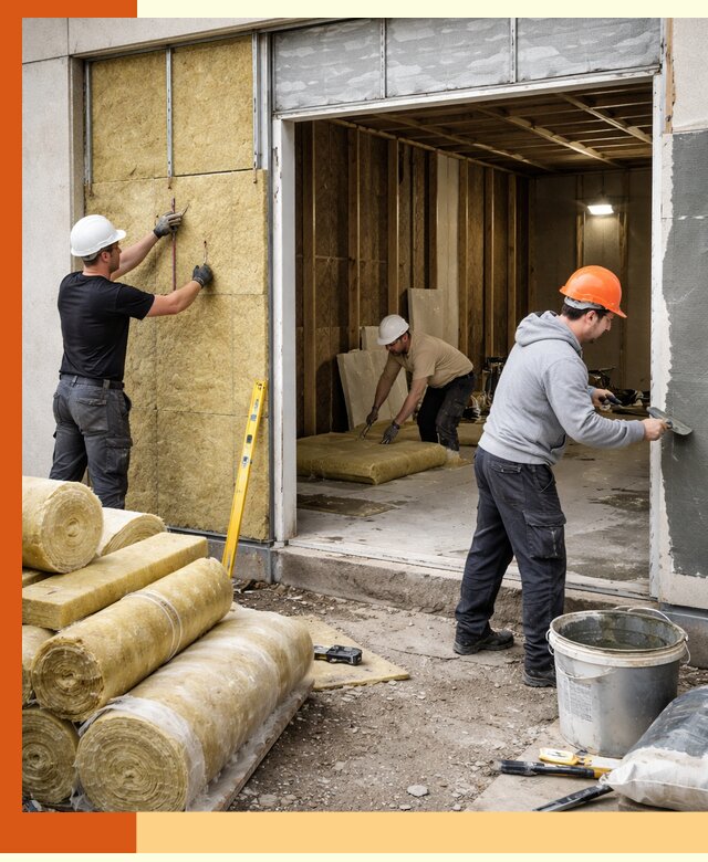 Утепление торгового павильона в Ханты-Мансийске — качественно и энергоэффективно