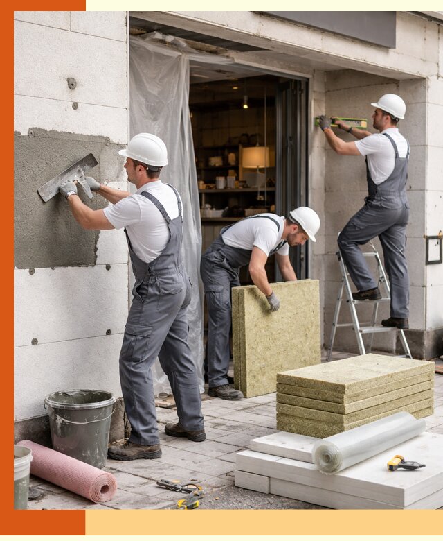 Утепление кафе в Ханты-Мансийске: профессиональная теплоизоляция и монтаж