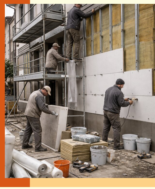 Утепление гостиницы под ключ в Ханты-Мансийске с гарантией качества