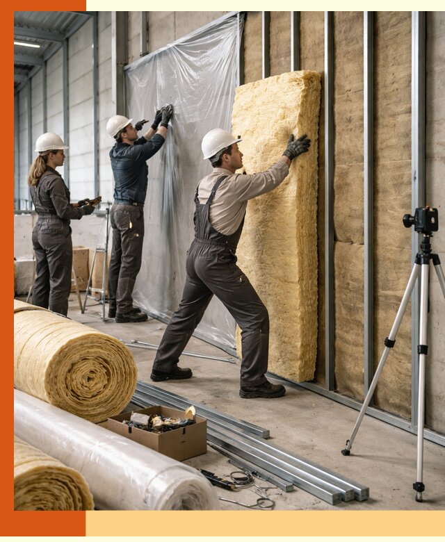 Утепление складского терминала в Ханты-Мансийске профессионально и надёжно