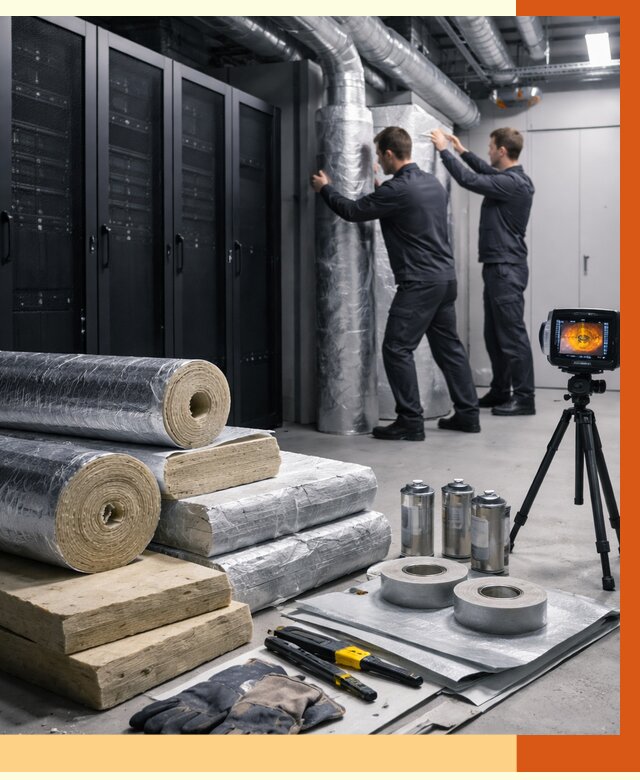 Утепление серверной в Ханты-Мансийске от 8678 руб./м² — комплексно под ключ | ТепломастерХнт