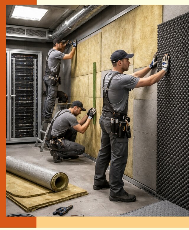 Утепление серверной комнаты профессионально в Ханты-Мансийске