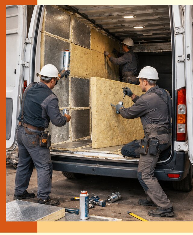 Утепление фургона-рефрижератора в Ханты-Мансийске для сохранения температуры