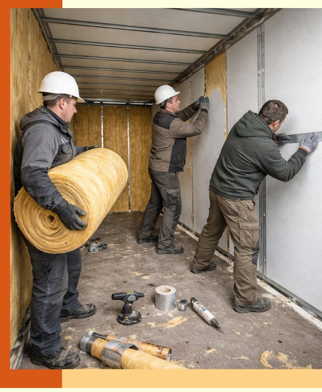 Утепление рефрижераторного контейнера в Ханты-Мансийске профессионально и надежно