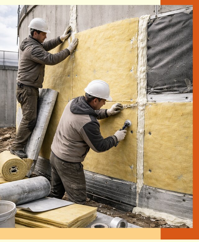 Утепление резервуара в Ханты-Мансийске от 28075 руб/м2 — монтаж ППУ и комплекс под ключ | ТепломастерХнт