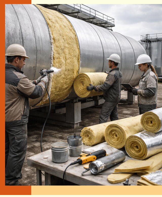 Утепление цистерны в Ханты-Мансийске — утеплители и монтаж под ключ