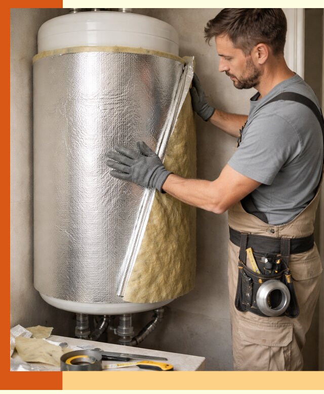 Утепление бойлера в Ханты-Мансийске для снижения теплопотерь и экономии энергии