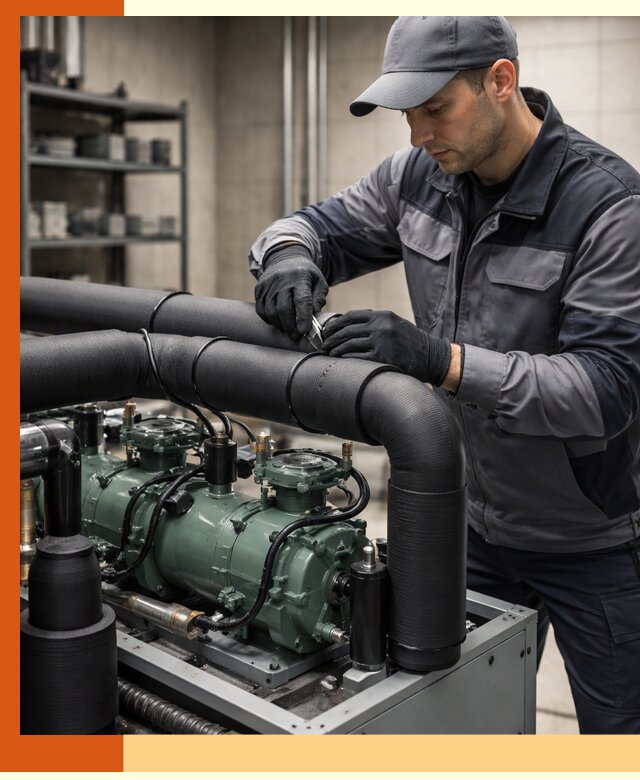 Утепление холодильного агрегата и теплоизоляция в Ханты-Мансийске