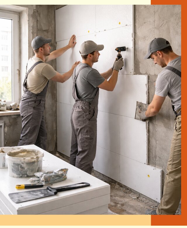 Утепление пенопластом домов и стен в Ханты-Мансийске от 1889 руб. — ТепломастерХнт