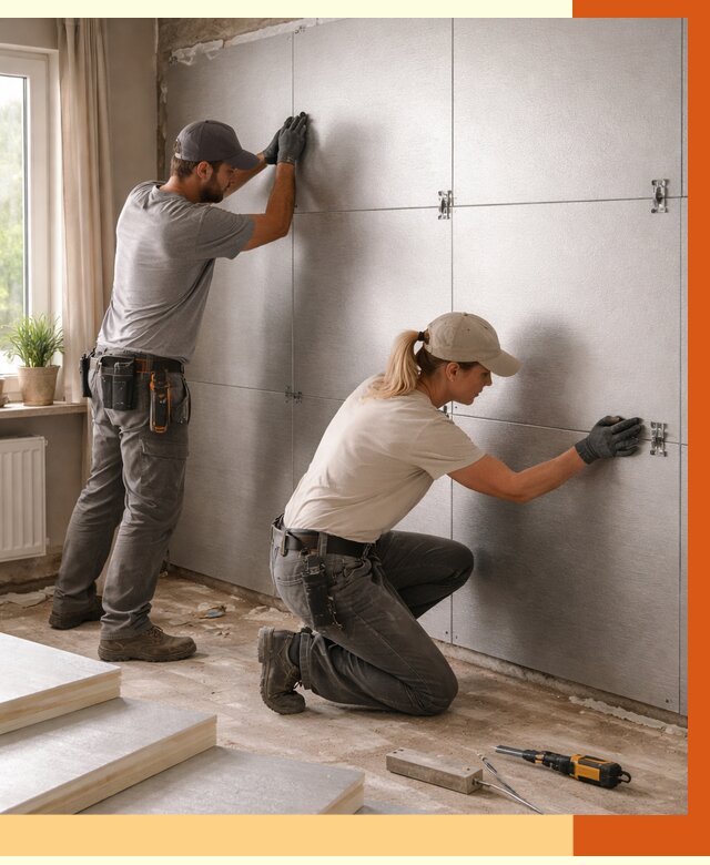 Утепление PIR панелями в Ханты-Мансийске от 4288 руб. под ключ | ТепломастерХнт