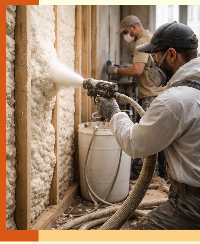 Утепление пеноизолом жилых и коммерческих объектов в Ханты-Мансийске