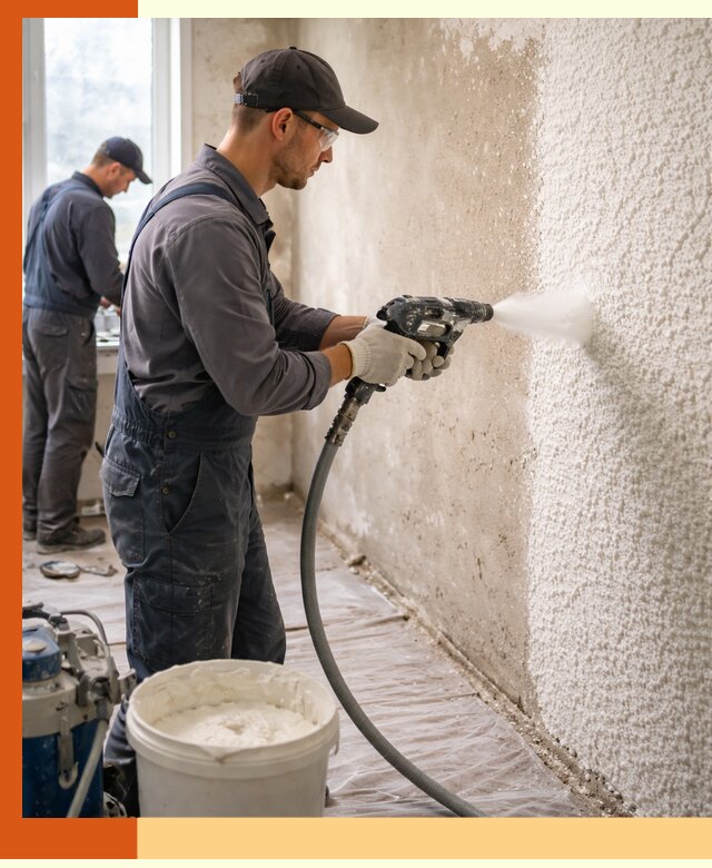 Утепление стен жидкой теплоизоляцией в Ханты-Мансийске для квартир и домов