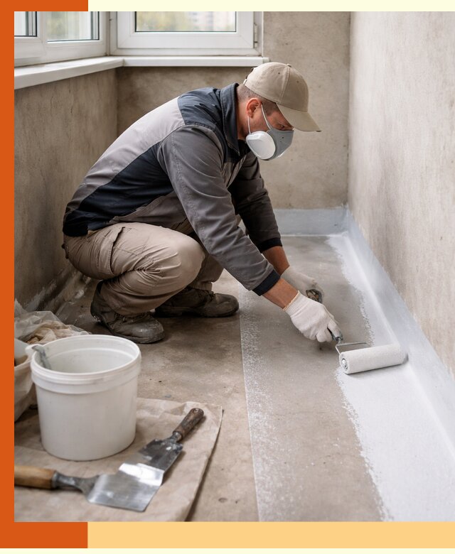 Утепление балкона жидкой теплоизоляцией в Ханты-Мансийске