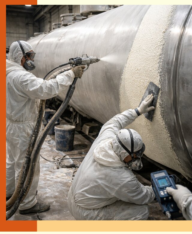 Утепление автоцистерн жидкой теплоизоляцией в Ханты-Мансийске