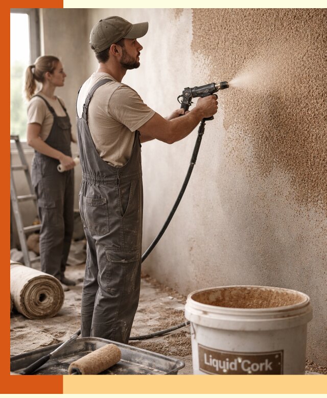 Утепление стен жидкой пробкой в Ханты-Мансийске эффективное и долговечное