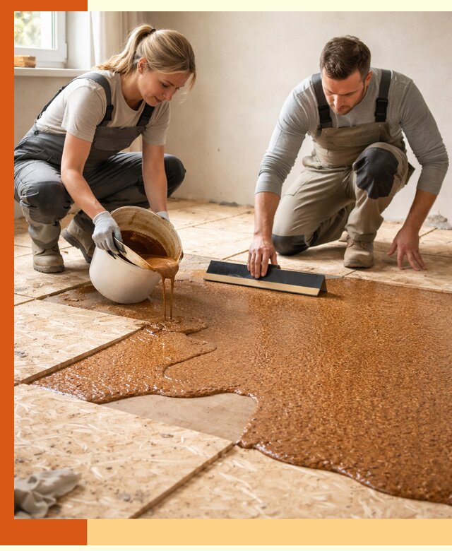 Утепление пола жидкой пробкой в Ханты-Мансийске для квартир и домов