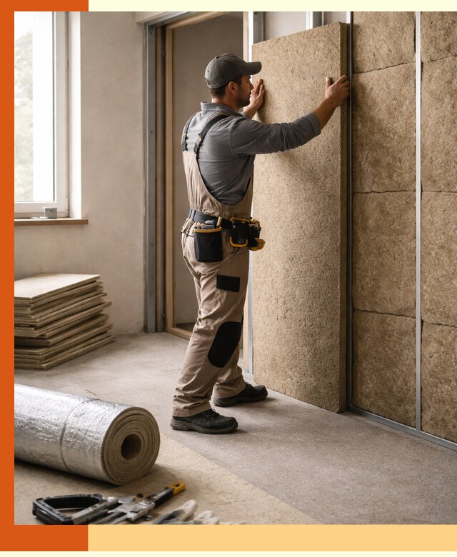 Шумоизоляция дома в Ханты-Мансийске — комплексная защита от шума