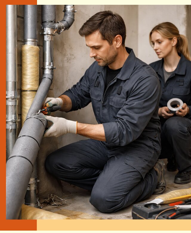 Шумоизоляция труб в Ханты-Мансийске: профессиональная звукоизоляция под ключ