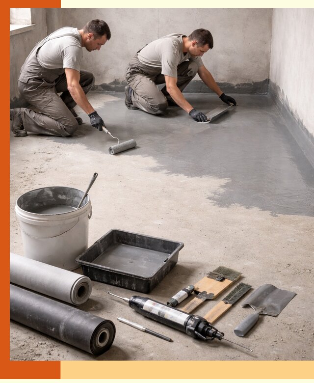 Гидроизоляция пола в Ханты-Мансийске — надежная защита от влаги и протечек
