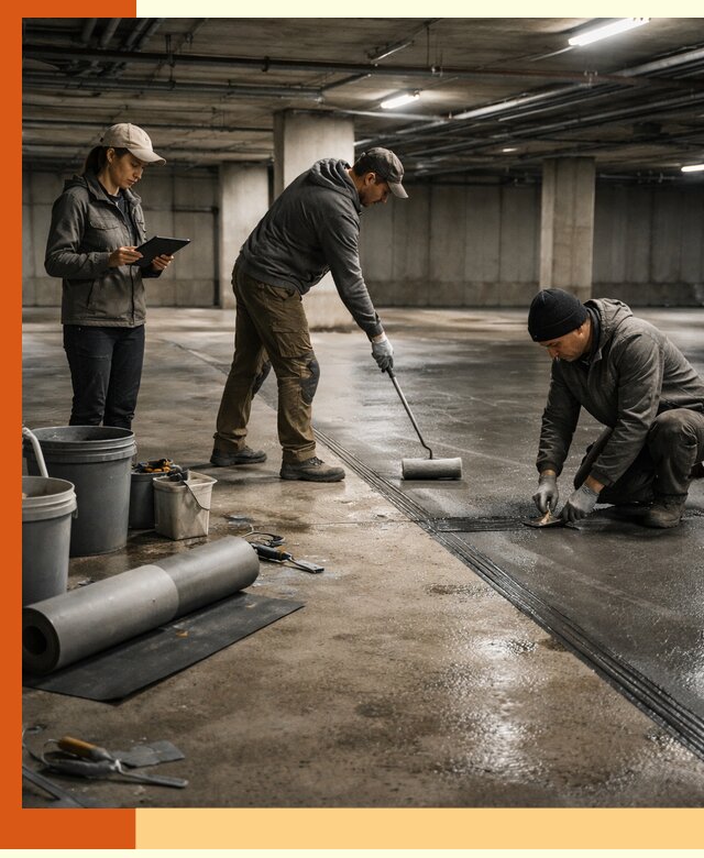 Гидроизоляция паркинга в Ханты-Мансийске: качественная защита зданий