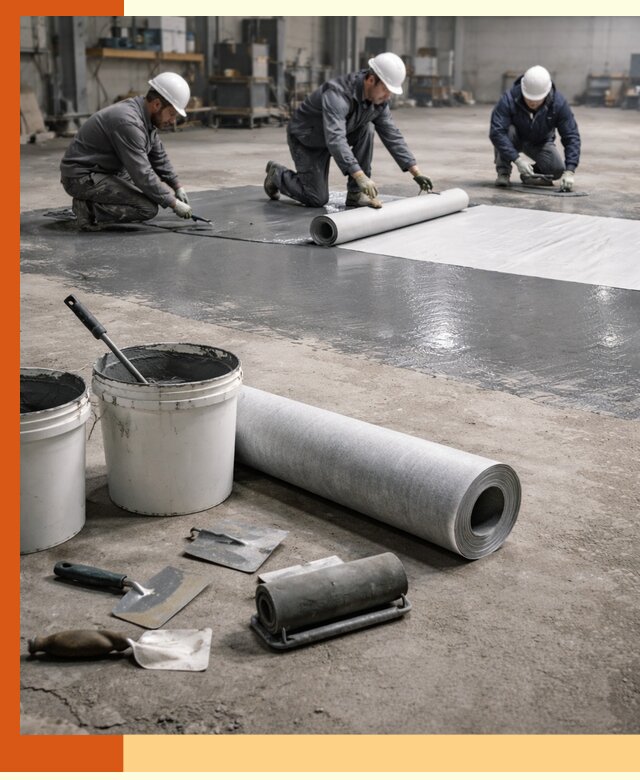 Гидроизоляция промышленного пола в Ханты-Мансийске — защита и долговечность