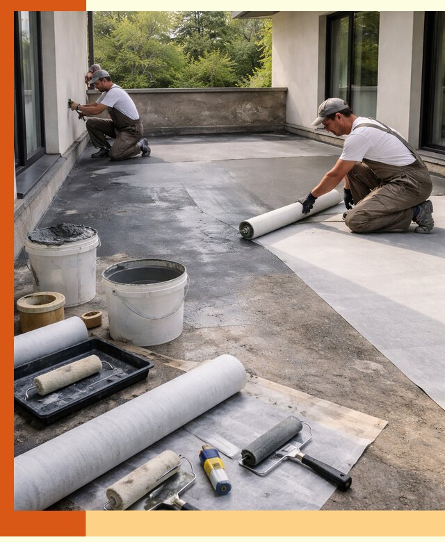 Гидроизоляция террасы в Ханты-Мансийске — надежная защита от влаги и протечек