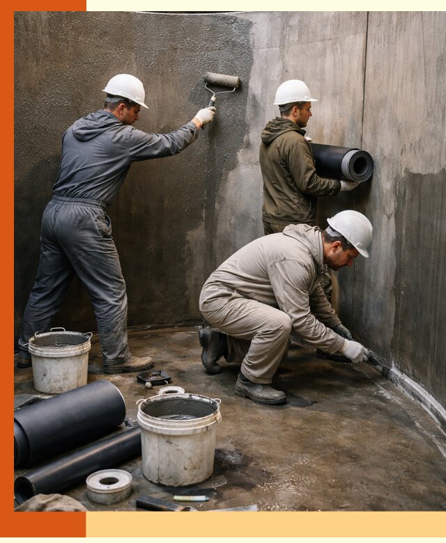 Гидроизоляция резервуара профессионально в Ханты-Мансийске