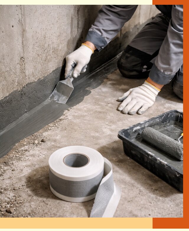 Гидроизоляция швов и герметизация стыков в Ханты-Мансийске от 1276 руб. | ТепломастерХнт