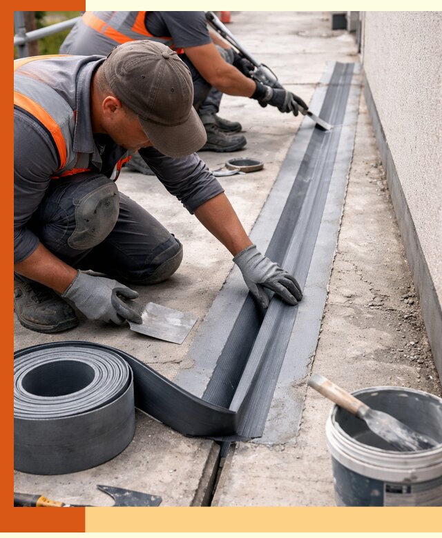 Гидроизоляция деформационного шва в Ханты-Мансийске профессионально и надежно