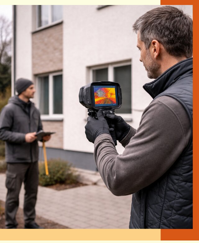 Тепловизионное обследование дома в Ханты-Мансийске от 4594 руб. — услуги ТепломастерХнт