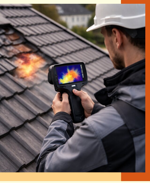 Тепловизионное обследование кровли в Ханты-Мансийске от 4594 руб. — ТепломастерХнт под ключ