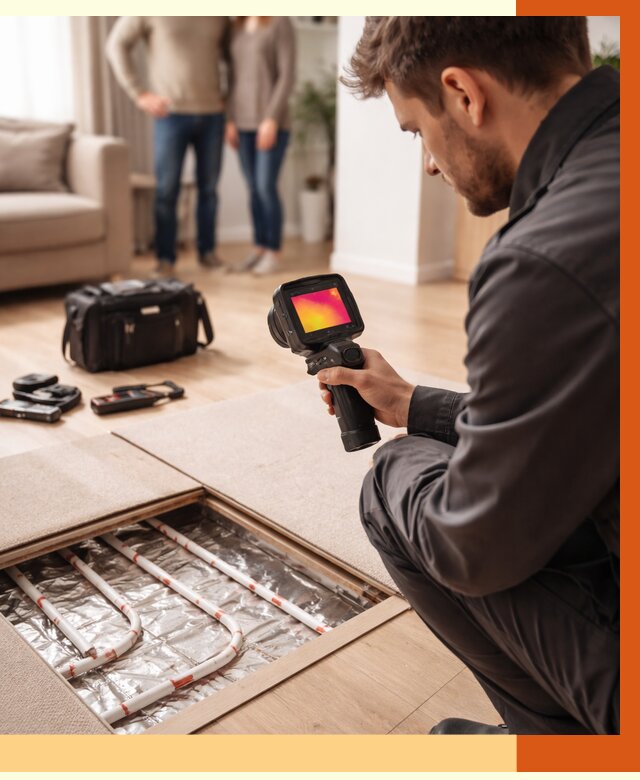 Тепловизионное обследование теплого пола в Ханты-Мансийске от 4594 руб. — ТепломастерХнт