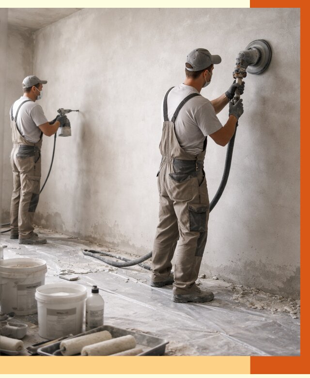 Подготовка поверхности под напыление в Ханты-Мансийске от 1225 руб. — ТепломастерХнт