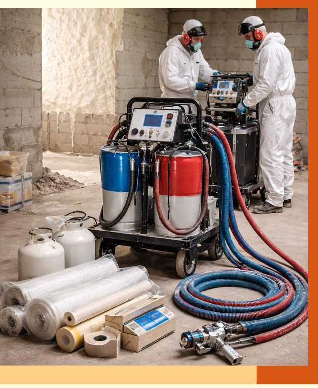 Аренда установки для напыления ППУ в Ханты-Мансийске от 35732 руб. | ТепломастерХнт