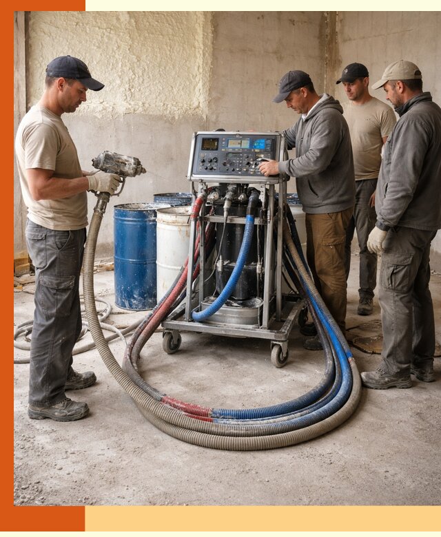 Аренда установки для напыления ППУ в Ханты-Мансийске на выгодных условиях